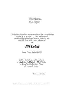 Jiř&iacute; Labaj - pshajdukova.cz