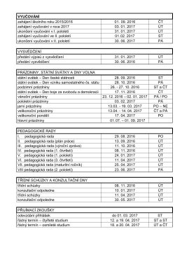 Aktuální kalendář v pdf