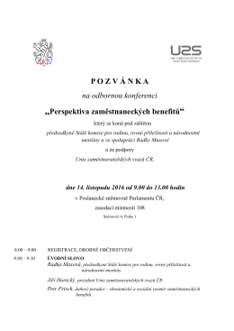 Program konference