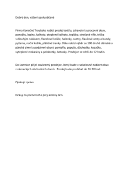 Dobr&yacute; den, v&aacute;žen&iacute; spoluobčan&eacute; Firma Konečn&yacute; Troubsko nab&iacute;z&iacute;