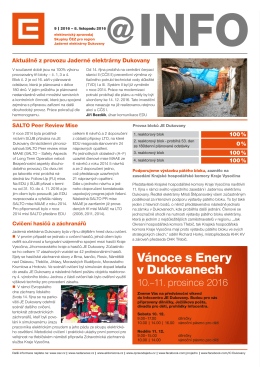 Vánoce s Enery v Dukovanech