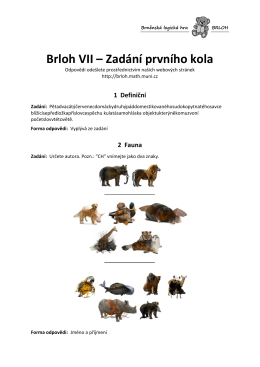 Zadání - BRLOH