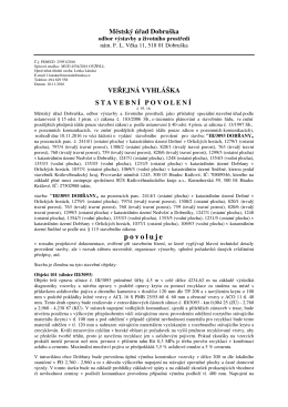 Dokument - Dobruška
