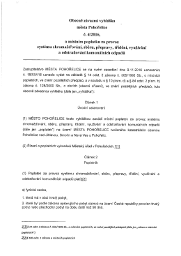 o m&iacute;stn&iacute;m poplatku za provoz syst&eacute;mu