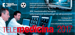 pozvánka - Telemedicína Brno 2016