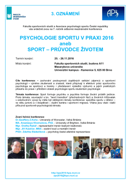 ZDE - Asociace psychologů sportu ČR