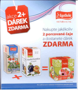 Page 1 S potheke E-_= v&aacute;5 beſşinu-21 čaj... Nakupte jak&eacute;koliv 2