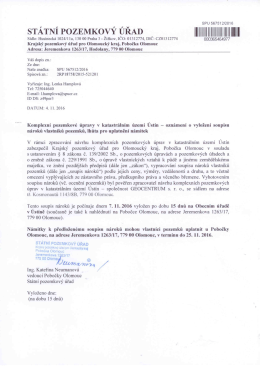 SPÚ_Oznámení o vyložení soupisu nároků vlastníků pozemků [0