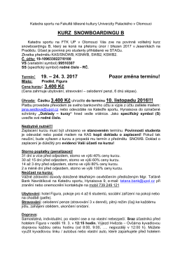 Katedra učitelství tělesné výchovy FTK UP Olomouc
