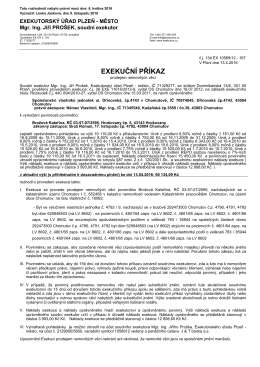 exekučn&iacute; př&iacute;kaz