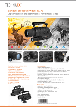 Digital night Vision TX-73 CZ
