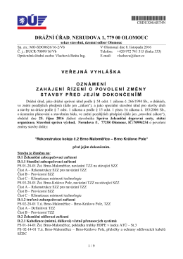 Veřejná vyhláška