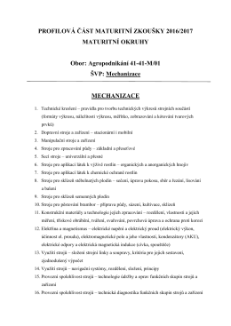 Mechanizace