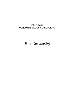 R&aacute;mcov&aacute; smlouva o kolokaci