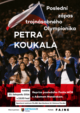 Poslední zápas trojnásobného Olympionika
