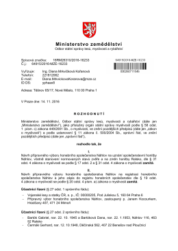Ministerstvo zemědělstv&iacute;