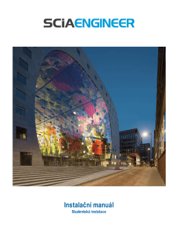 Studentsk&aacute; verze - SCIA Engineer Help