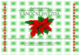 VÁNOČNÍ HVĚZDA