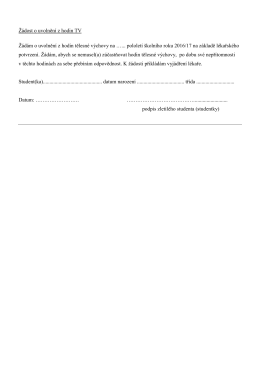 zletilí studenti