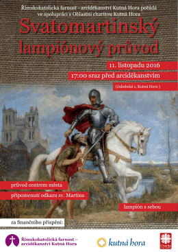 Svatomartinský - Oblastní charita Kutná Hora