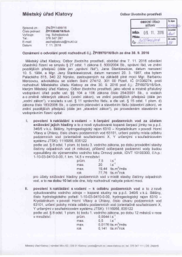 VV Oznámení o odv.