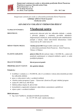 Výběrové řízení
