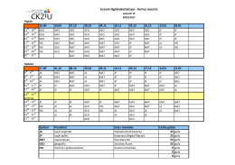 Harmonogram LO III sem.