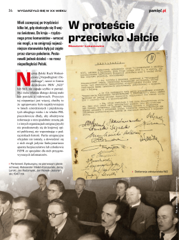 W proteście przeciwko Jałcie - Od niepodległości do niepodległości