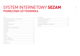 Podręcznik użytkownika