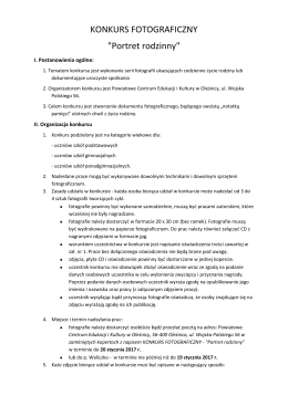 KONKURS FOTOGRAFICZNY - Gimnazjum nr 2 im. Armii Krajowej