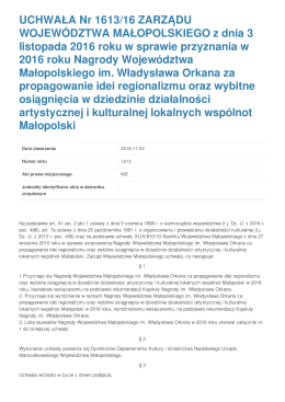 Biuletyny Informacji Publicznej w Województwie Małopolskim