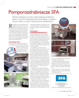 Pomporozdrabniacze SFA - Informator Budownictwa