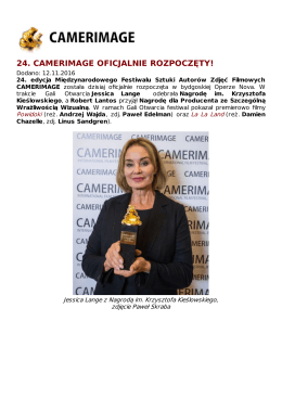 24. CAMERIMAGE OFICJALNIE ROZPOCZĘTY!