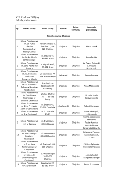 Lista szk&oacute;ł podstawowych