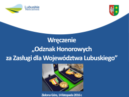 Zobacz więcej informacji o odznaczonych