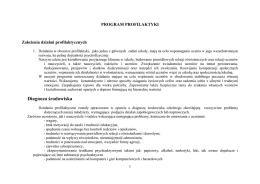 Szkolny Program Profilaktyki