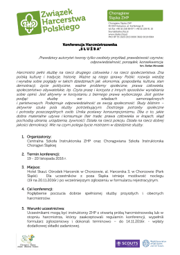 pobierz - Chorągiew Śląska ZHP