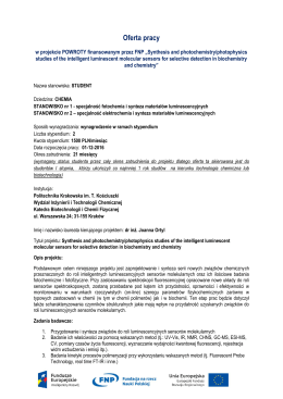 Oferta pracy - Politechnika Krakowska