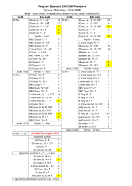program szczegółowy - 2016.11.19 - sobota