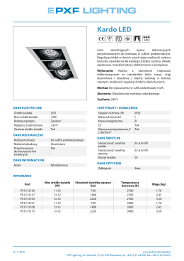 Kardo LED - PXF Lighting