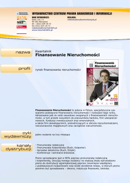 Finansowanie Nieruchomości