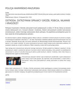 Generuj PDF - Policja Warmińsko