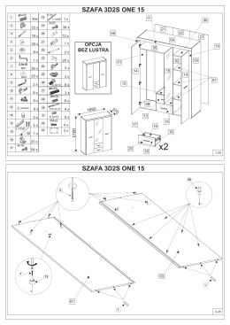 szafa 3d2s one 15