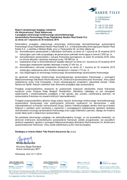 Abadon-raport przeglad konso MSR 30.09.16