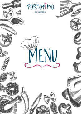 zobacz nasze menu