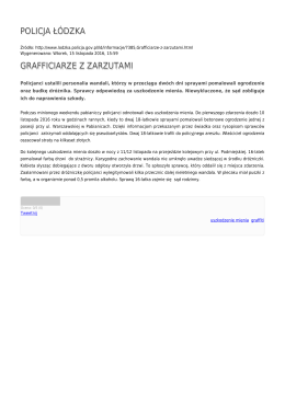 Generuj PDF - Policja Ł&oacute;dzka