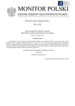 OGŁ - FOTO - Pozycja 1070 post - Nr Rej. 464 - 2016