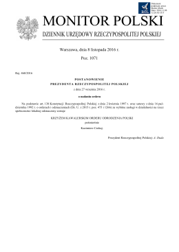 OGŁ - FOTO - Pozycja 1071 post - Nr Rej. 460 - 2016