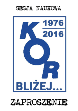 zaproszenie - Uniwersytet Rzeszowski