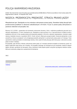 Generuj PDF - Policja Warmińsko